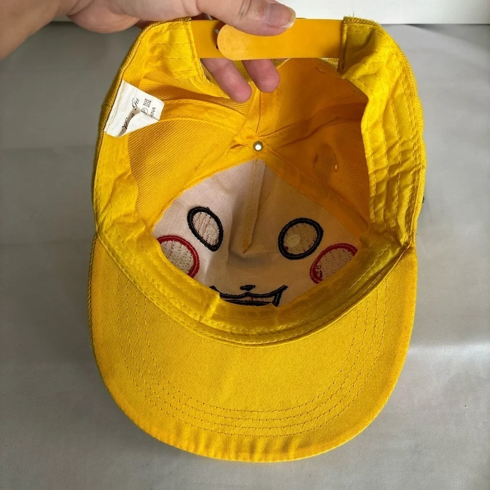 Pikachu Pokemon‎ yellow men's snap back hat
